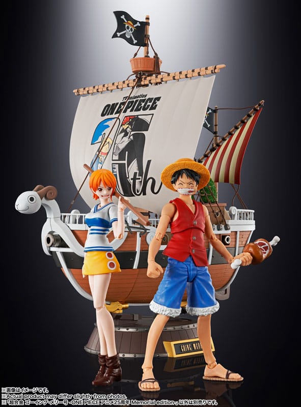 Bandai Spirits - One Piece - Going Merry, CHOGOKIN 25th Anniversary Memorial Edition Model Kit - Image 4