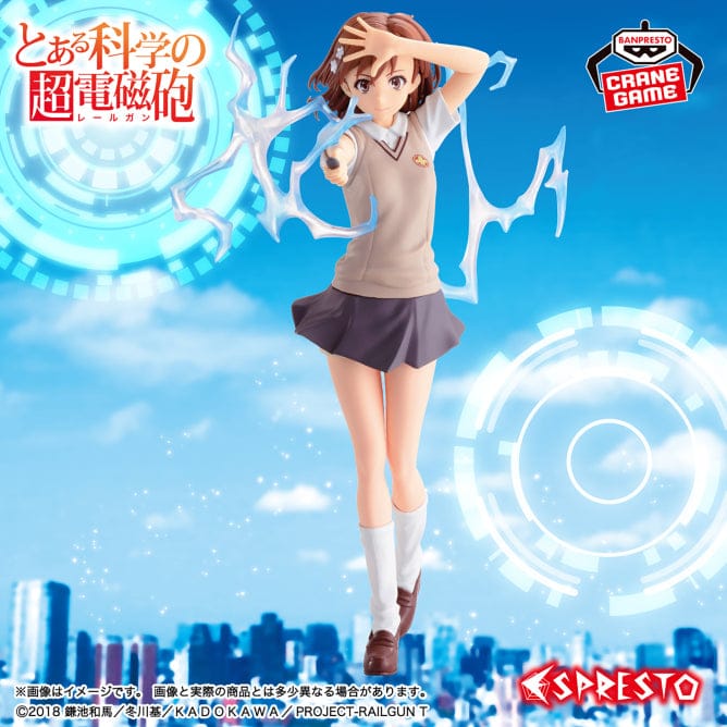 Banpresto - A Certain Scientific Railgun - Misaka Mikoto Espresto-Level5 Electromaster Figure - Image 2