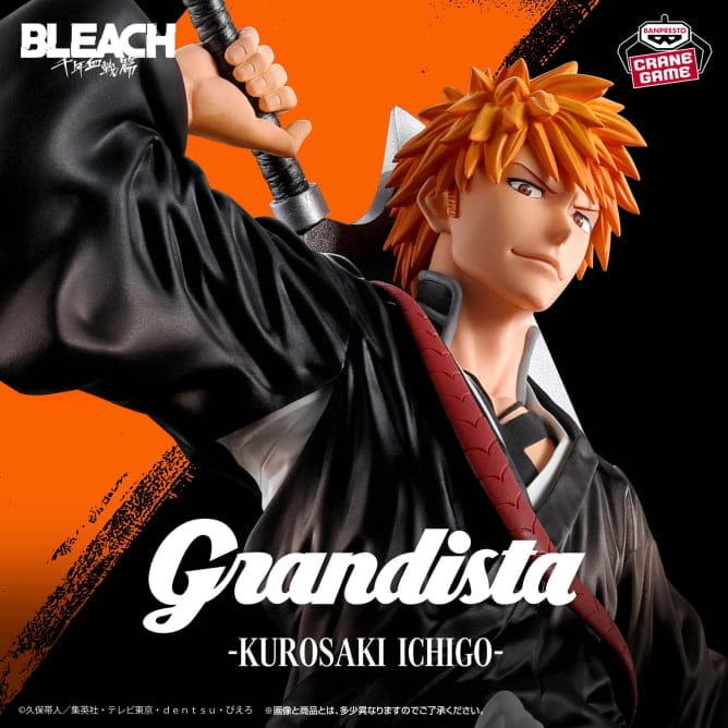 Banpresto - Bleach- Kurosaki Ichigo Shibuya Visual Ver. Grandista Figure - Image 2