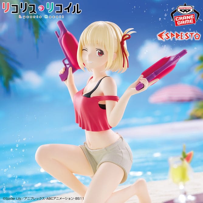 Banpresto – Lycoris Recoil – Nishikigi Chisato (Summer Outfit) Espresto Figure - Image 2