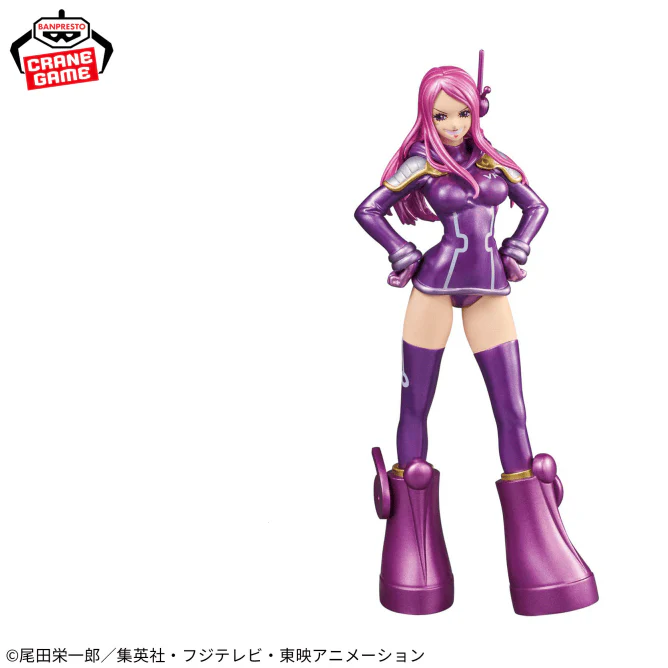 Banpresto – One Piece – Monkey D. Luffy & Jewelry Bonney Metallic Color (B: Jewelry Bonney) Grandline Series Figure