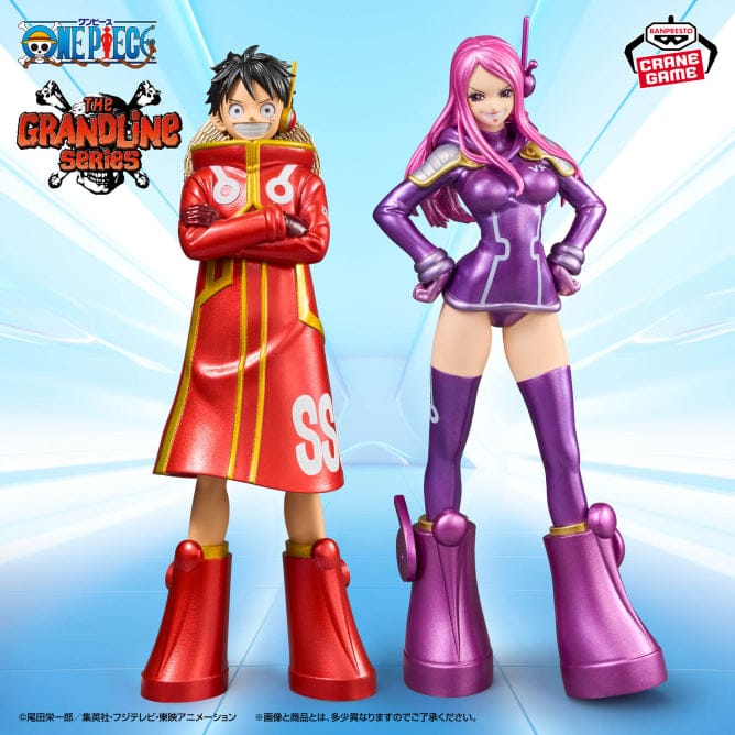 Banpresto – One Piece – Monkey D. Luffy & Jewelry Bonney Metallic Color (B: Jewelry Bonney) Grandline Series Figure - Image 2