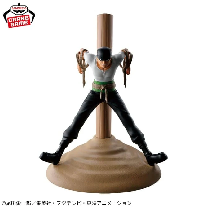 Banpresto - One Piece - Roronoa Zoro, Figlife! Pen Stand Figure