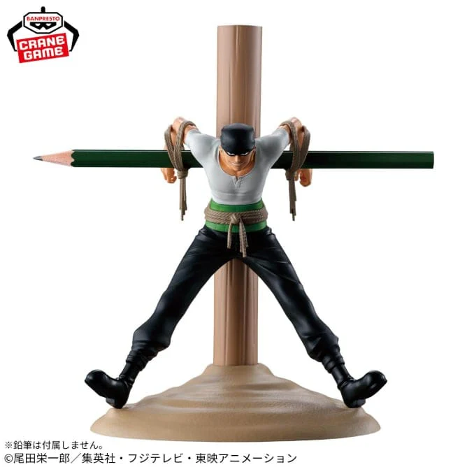 Banpresto - One Piece - Roronoa Zoro, Figlife! Pen Stand Figure - Image 3