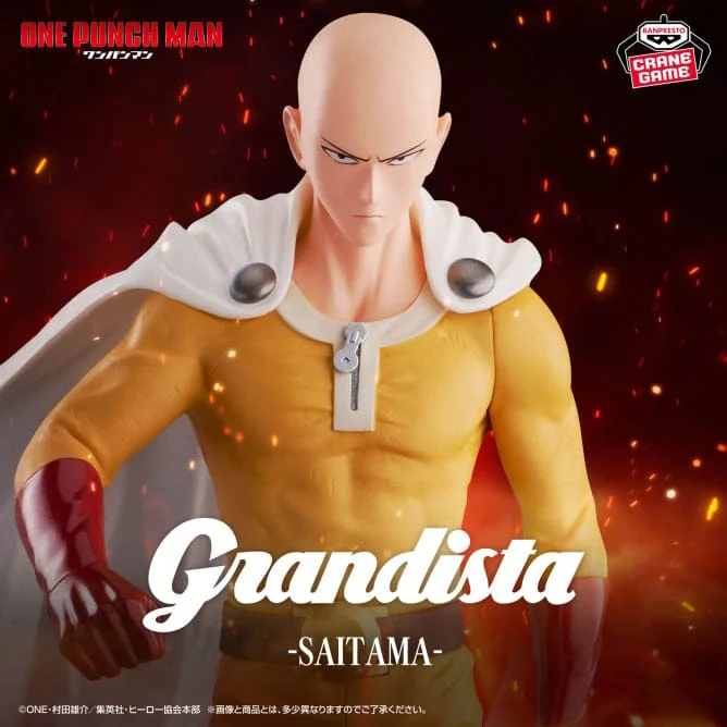 Banpresto - One Punch Man- Saitama-Grandista Figure - Image 2
