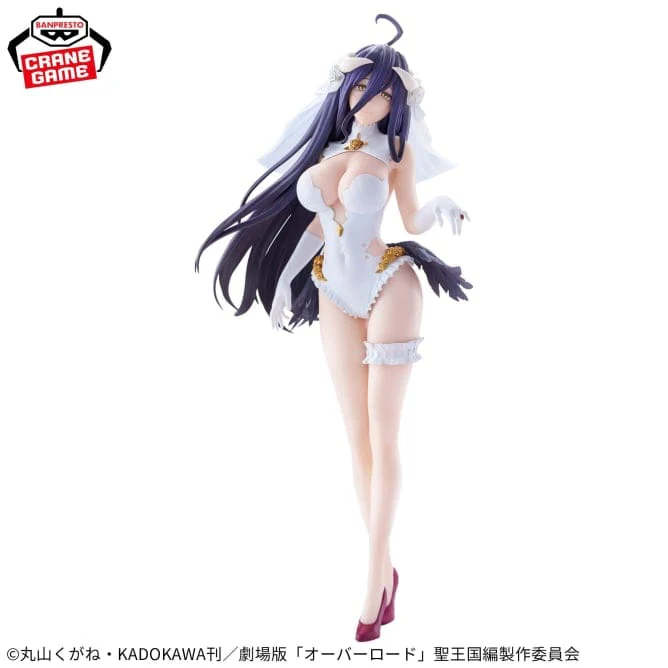Banpresto - Overlord- Albedo Wedding Dress Ver. Glitter & Glamours Figure