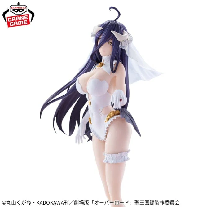 Banpresto - Overlord- Albedo Wedding Dress Ver. Glitter & Glamours Figure - Image 4