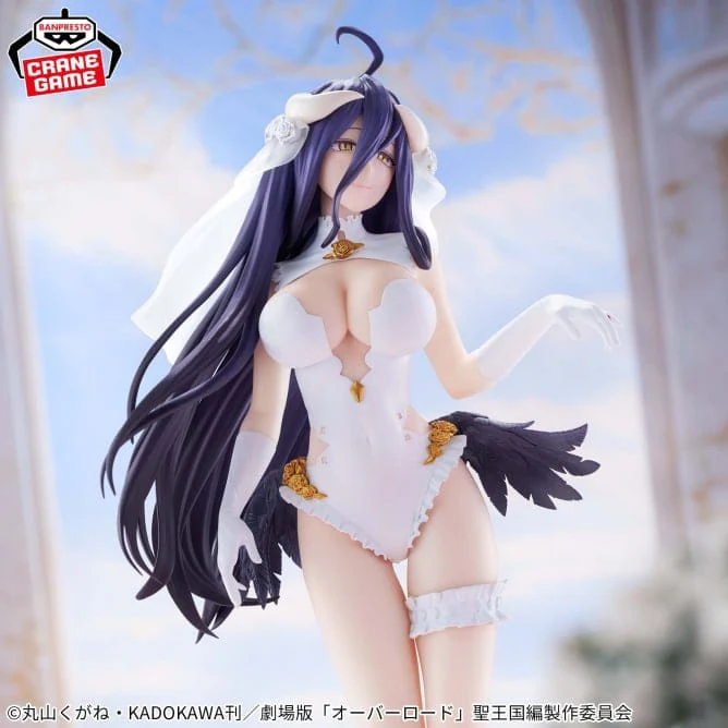 Banpresto - Overlord- Albedo Wedding Dress Ver. Glitter & Glamours Figure - Image 5