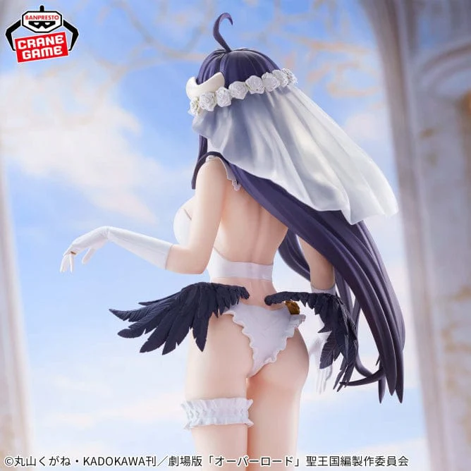 Banpresto - Overlord- Albedo Wedding Dress Ver. Glitter & Glamours Figure - Image 6