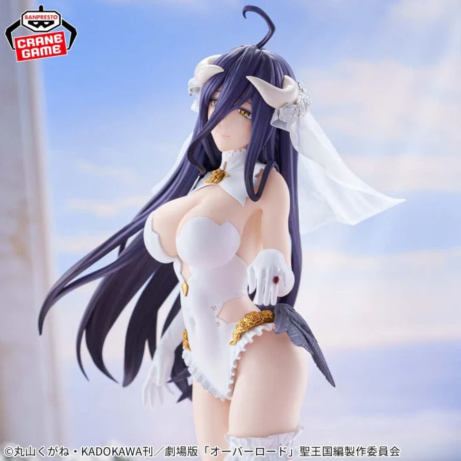 Banpresto - Overlord- Albedo Wedding Dress Ver. Glitter & Glamours Figure - Image 7