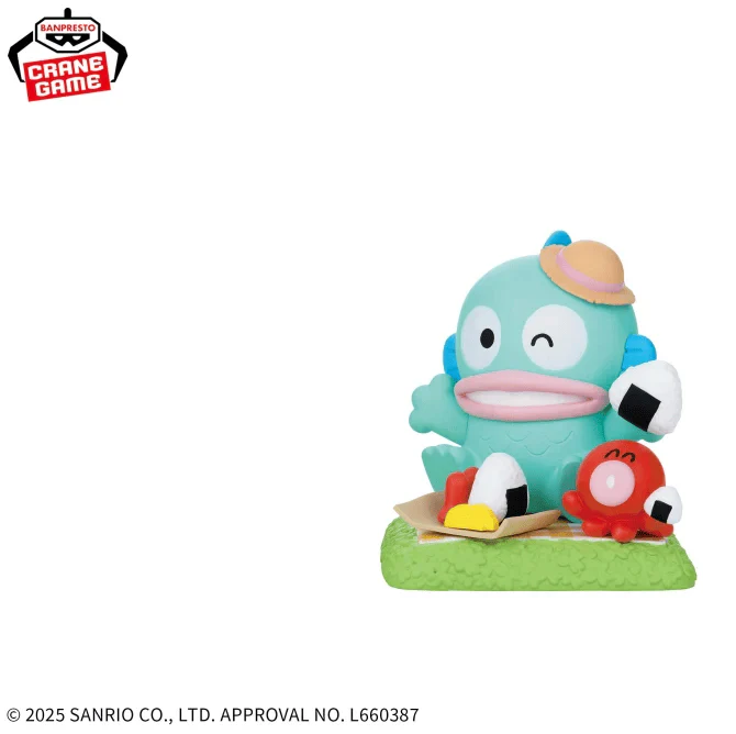 Banpresto - Sanrio Characters Nakayoshi Memories Vol.2 - Pochacco & Hangyodon- (B:Hangyodon)