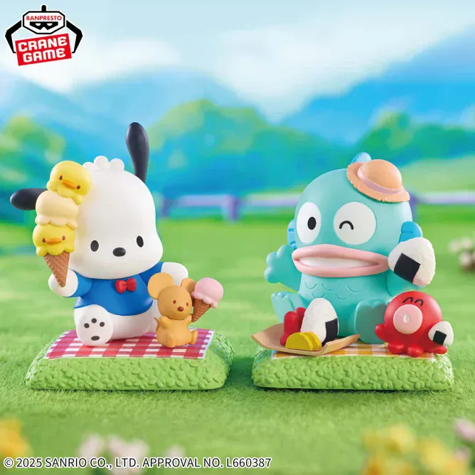 Banpresto - Sanrio Characters Nakayoshi Memories Vol.2 - Pochacco & Hangyodon- (B:Hangyodon) - Image 2
