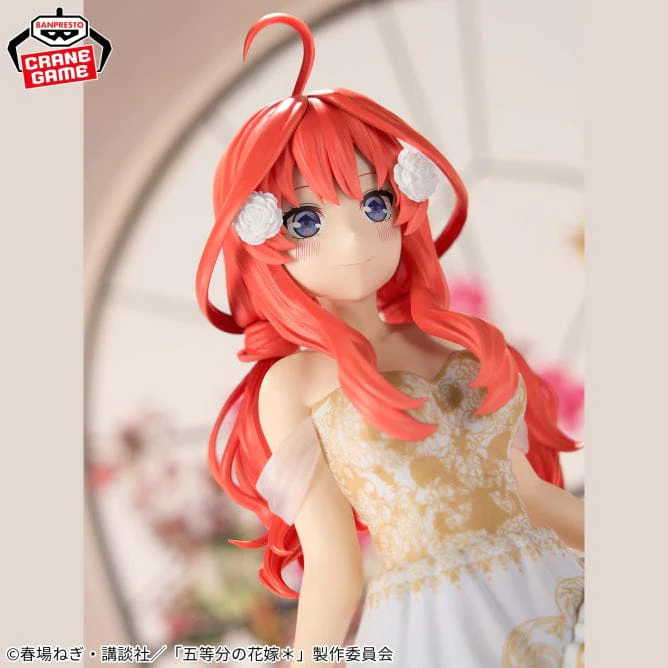 Banpresto – The Quintessential Quintuplets – Itsuki Nakano Wedding Dress Ver. Figure - Image 3