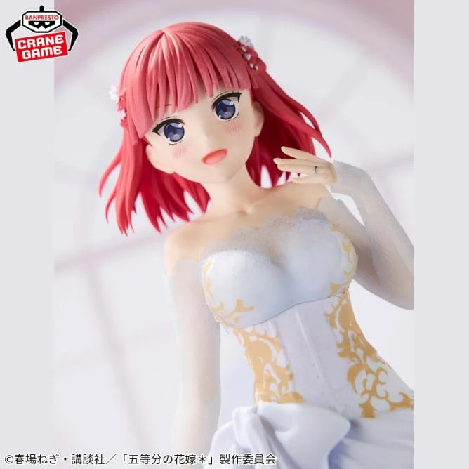 Banpresto – The Quintessential Quintuplets – Nino Nakano Wedding Dress Engagement Figure - Image 2