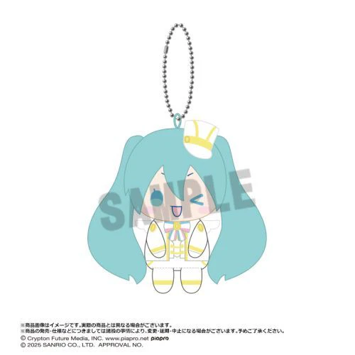 [Blind Box] Hatsune Miku x Cinnamoroll Sitting Club Plush Mascot - Image 8