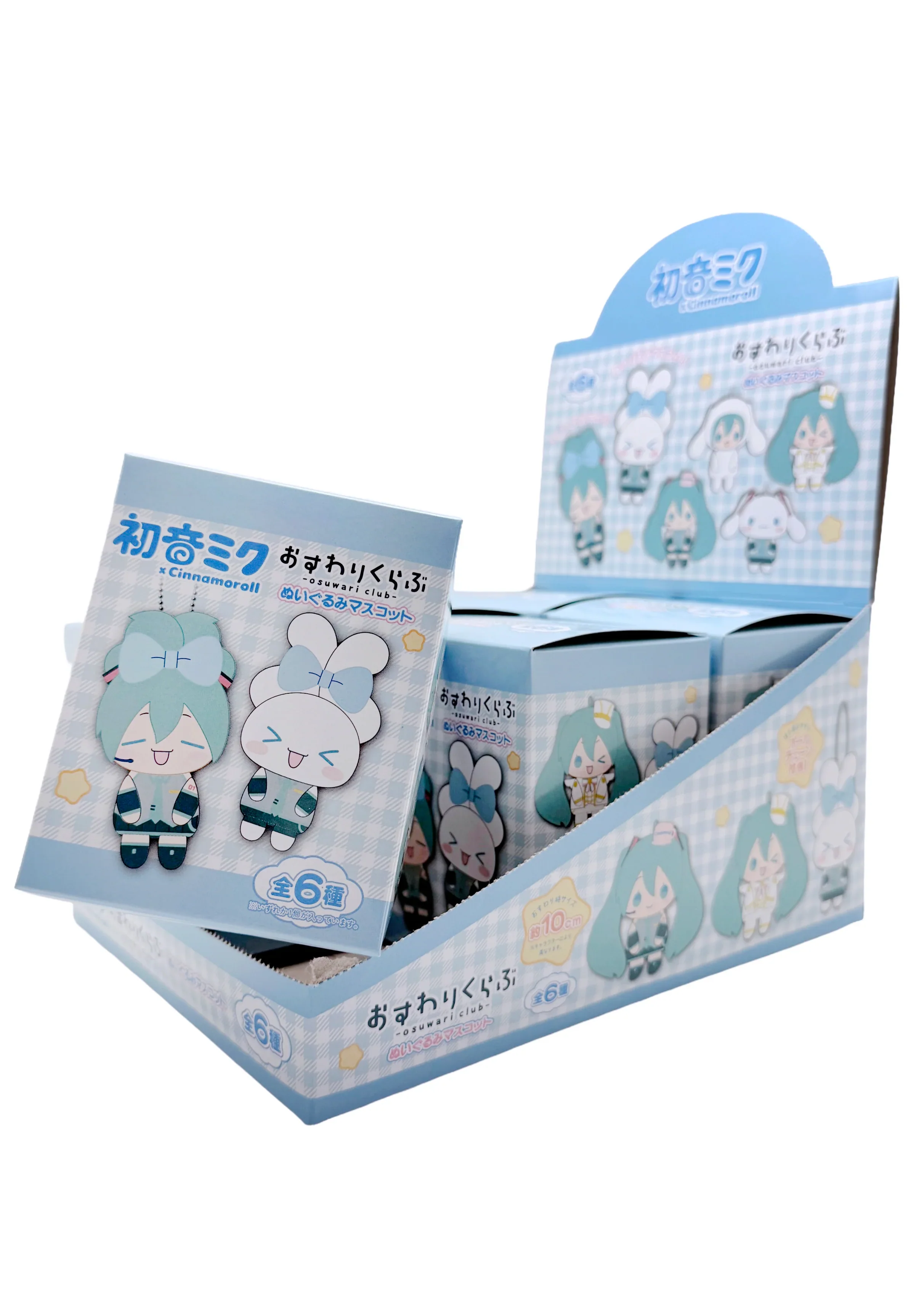 [Blind Box] Hatsune Miku x Cinnamoroll Sitting Club Plush Mascot - Image 9
