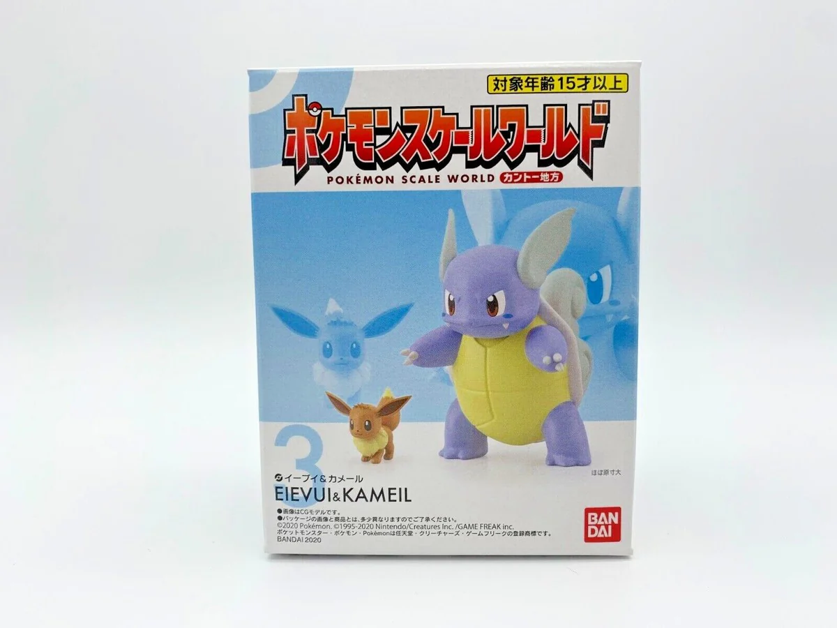 [Blind Box] Pokémon Kanto Region Eevee & Kamel - Bandai Pokémon Scale World - Image 2