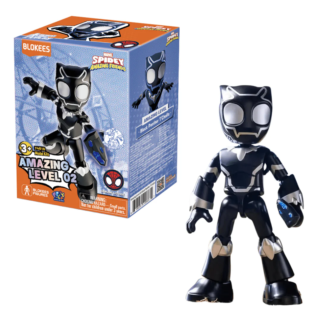 BLOKEES Figures - Magic Blocks Black Panther-T'Challa Spidey AL02 - Image 3