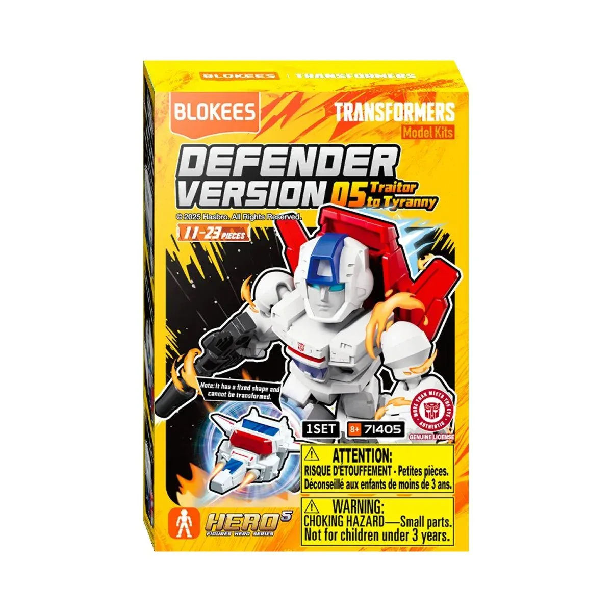 Blokees Transformers - Defender Version 05 Traitor to Tyranny Action Figures Set (Box of 12) - Image 2