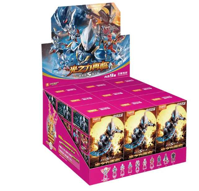 Blokees Ultraman Galaxy Version S(GVS) 01 - Return of the Light Force (Box of 9)