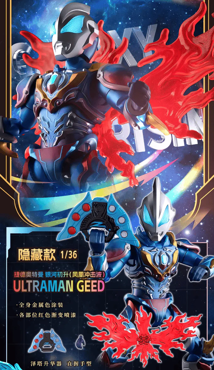 Blokees Ultraman Galaxy Version S(GVS) 01 - Return of the Light Force (Box of 9) - Image 6
