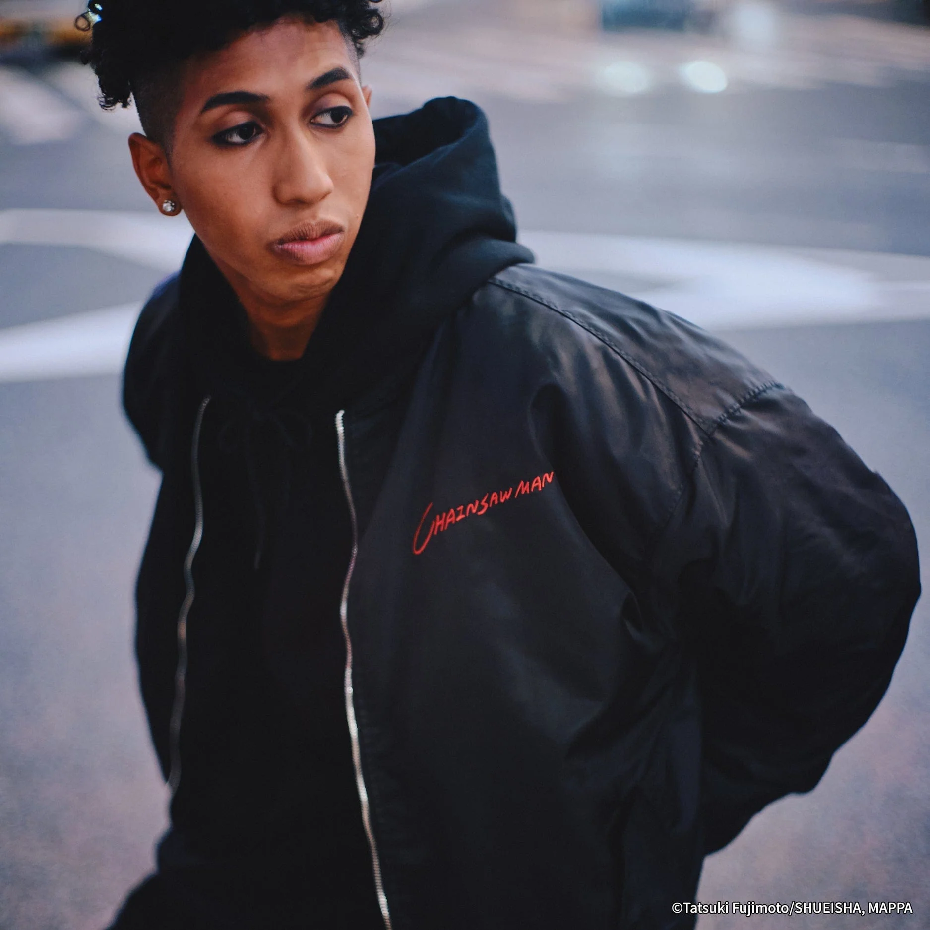 Chainsaw Man Bomber Jacket - Image 5