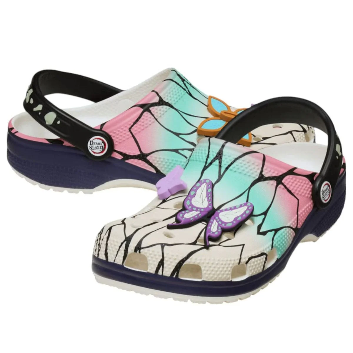 Crocs x Demon Slayer Classic Clog Shinobu Kocho (Size US M5 / W7) - Image 4