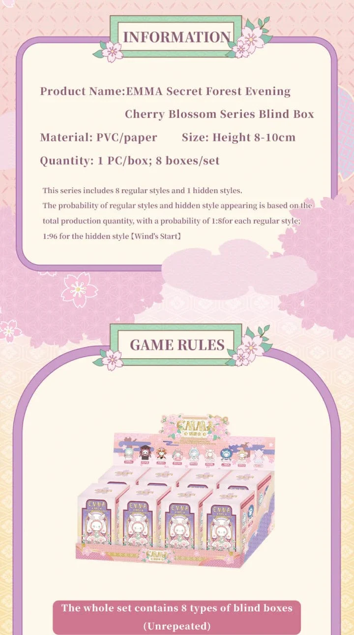 [Blind Box] Secret Forest Evening Cherry Blossom - Emma - Image 14