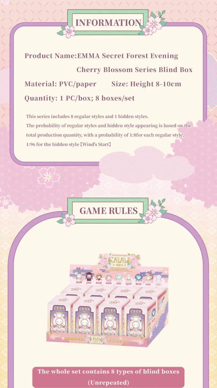 [Blind Box] Secret Forest Evening Cherry Blossom - Emma - Image 4