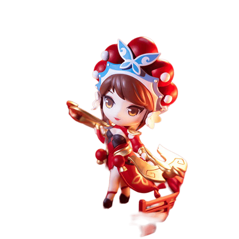 Honor of Kings Farewell My Concubine Yu Ji Figure - Q Version