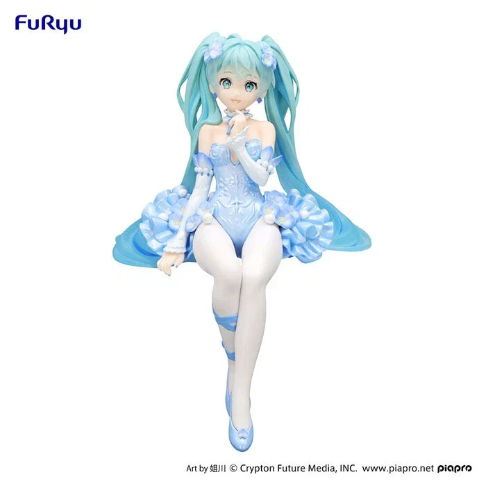 FuRyu - Hatsune Miku Noodle Stopper Figure Nemophila Pale Blue Ver. - Image 2