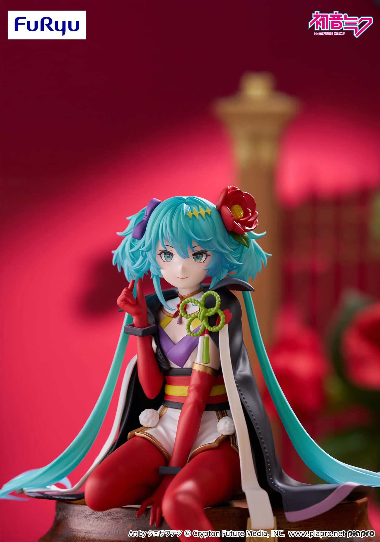 Hatsune Miku - Noodle Stopper FlowerFairy Tsubaki Figure - Image 9