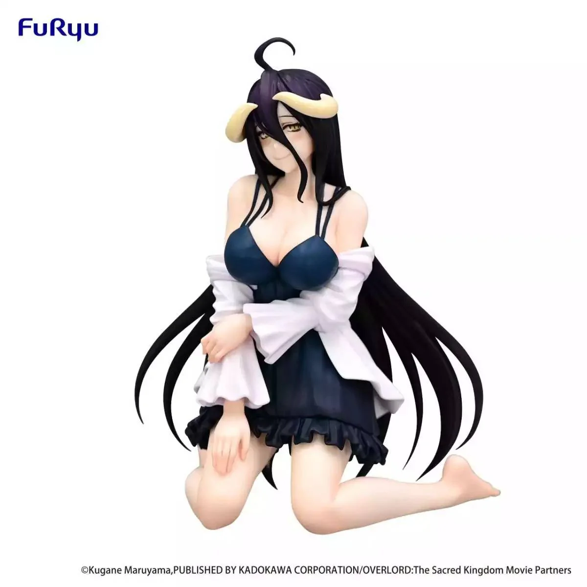 FuRyu - OVERLORD - Albedo Roomwear Ver. Noodle Stopper Figure - Image 4