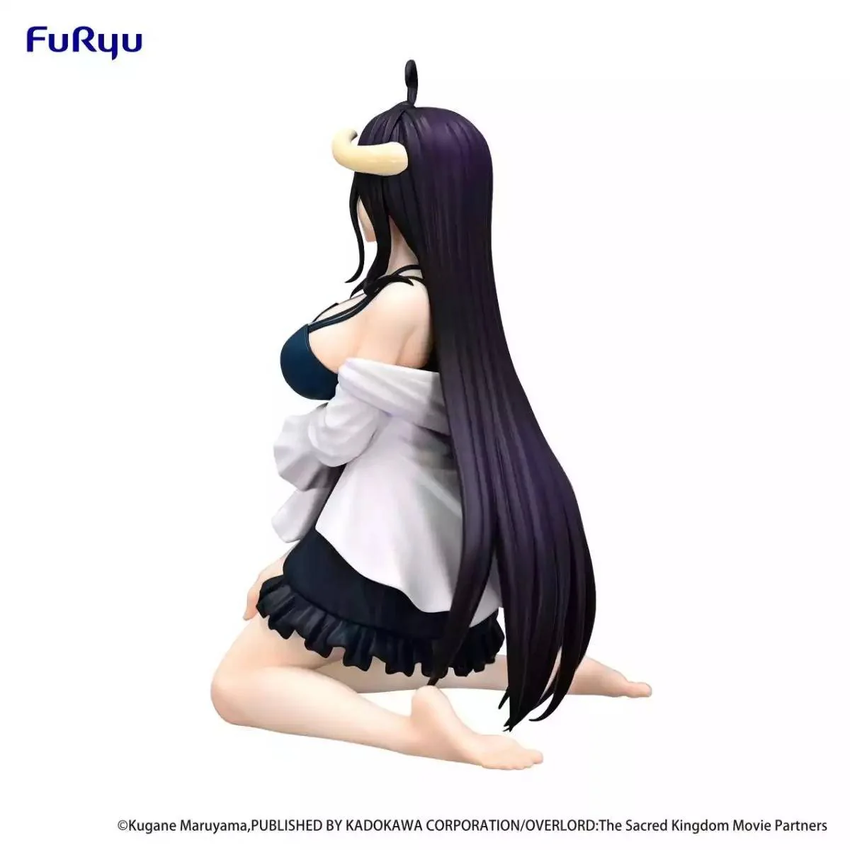 FuRyu - OVERLORD - Albedo Roomwear Ver. Noodle Stopper Figure - Image 6