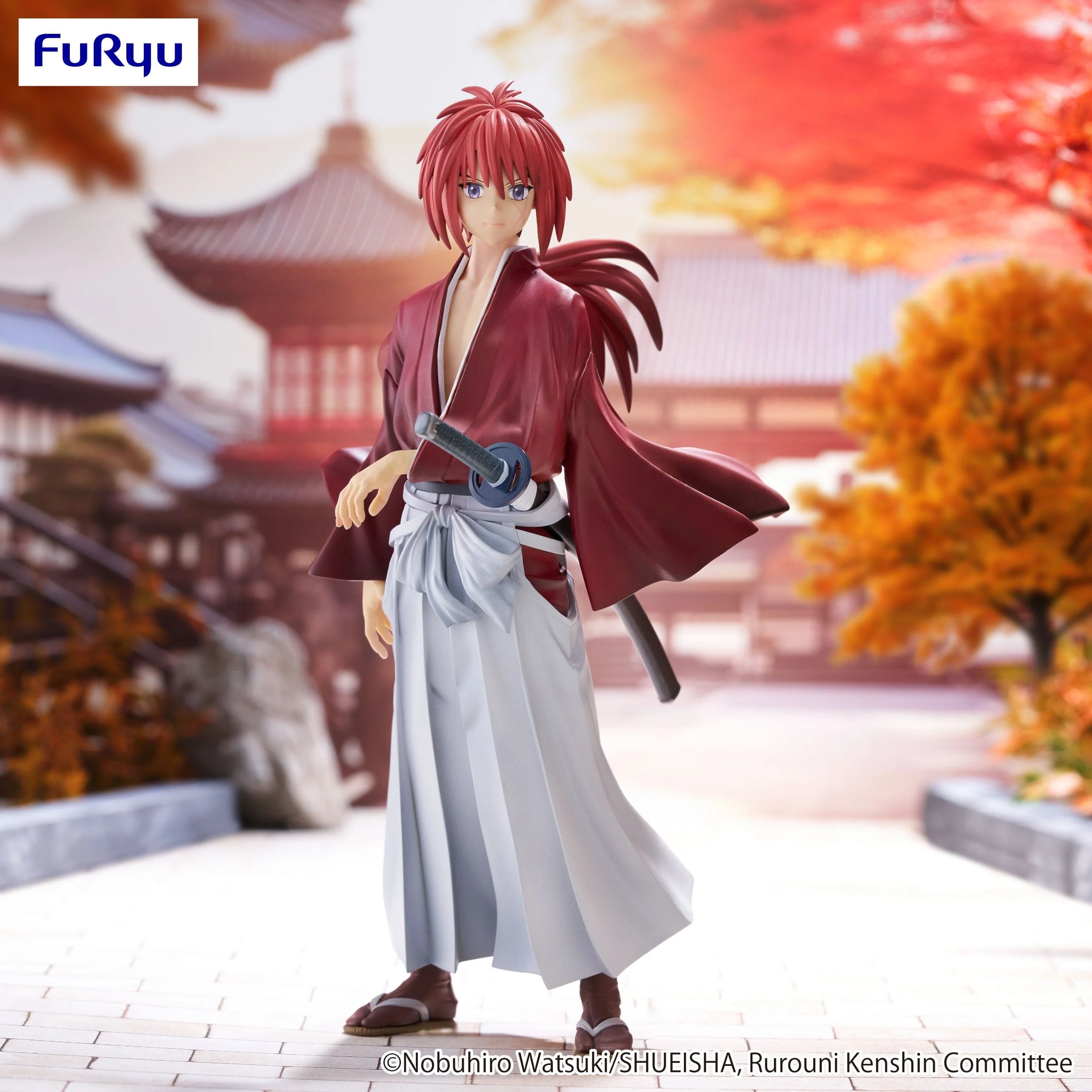 FuRyu - Rurouni Kenshin: Meiji Swordsman Romantic Story - Himura Kenshin Trio-Try-iT Figure