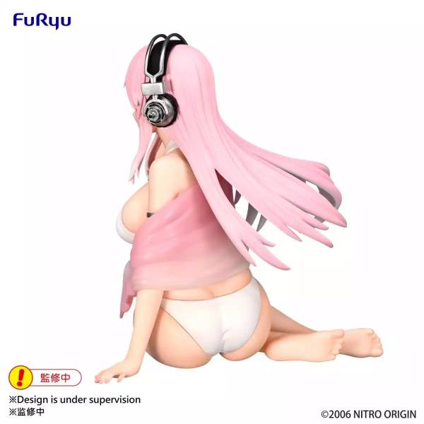 FuRyu - Super Sonico - Super Sonico Noodle Stopper Figure - White Bikini Ver. - Image 4
