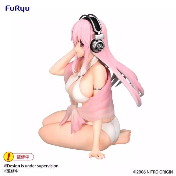 FuRyu - Super Sonico - Super Sonico Noodle Stopper Figure - White Bikini Ver. - Image 5