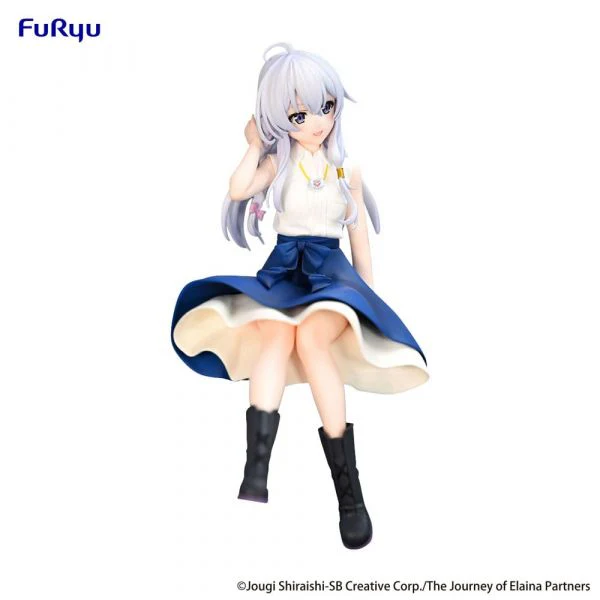 FuRyu - The Journey of Elaina - Elaina Noodle Stopper Figure Flare Skirt Ver. - Image 3