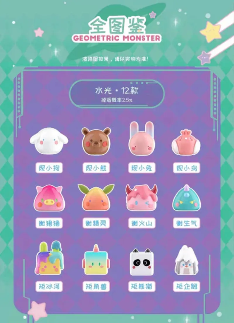 [Blind Box] Geometric Monster Figure - Image 3