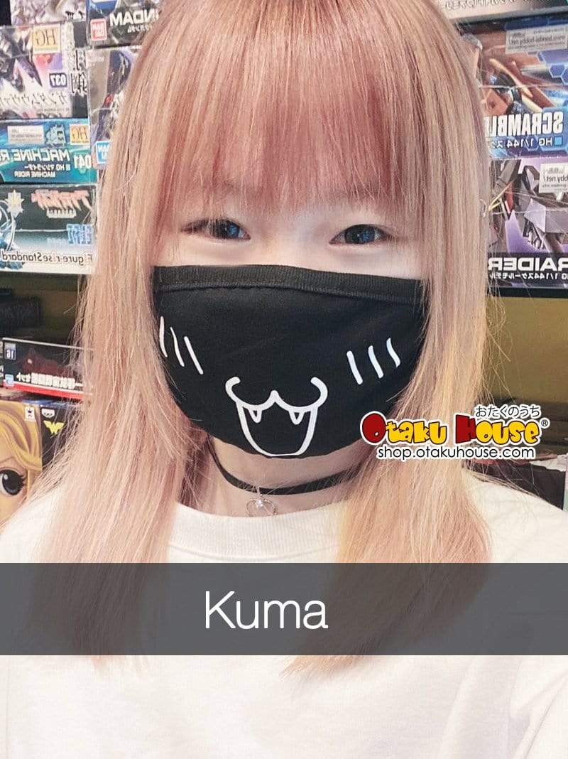Harajuku Face Mask (Re-usable) - Kuma