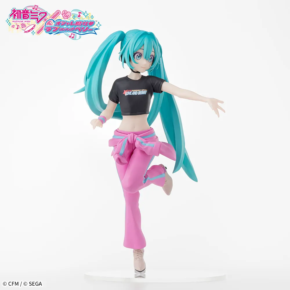 Sega - Hatsune Miku x Oshare Majo Love and Berry - Hatsune Miku Berry Outfit Ver. Desktop x Decorate Collections Figure - Image 3
