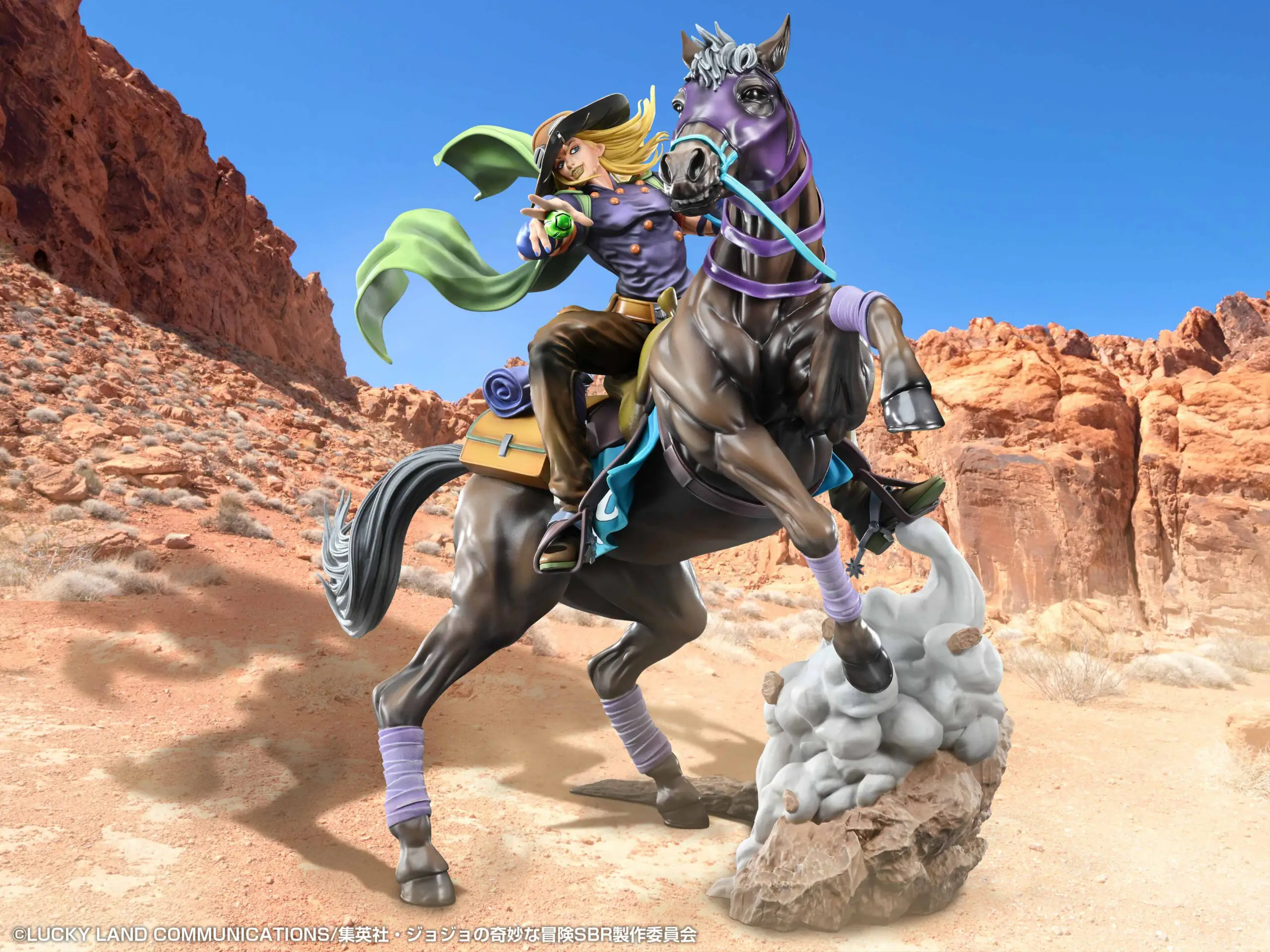 JoJo's Bizarre Adventure Part7 Steel Ball Run Gyro Zeppeli & Valkyrie<br>[Pre-Order 12/07/26] - Image 9