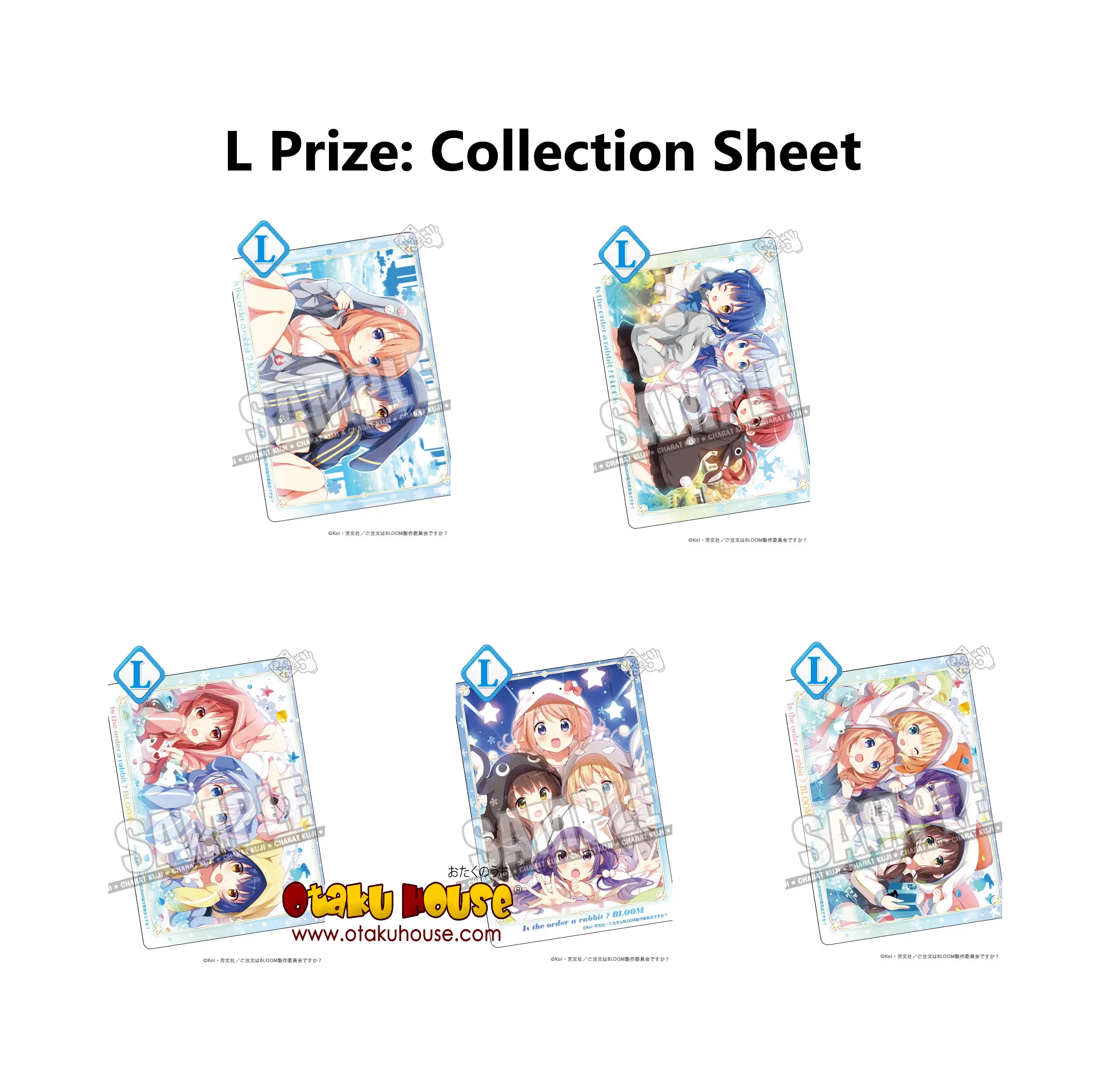 Kuji - Is The Order A Rabbit? BLOOM - Rabbit Hoodies (OOS) - Image 14