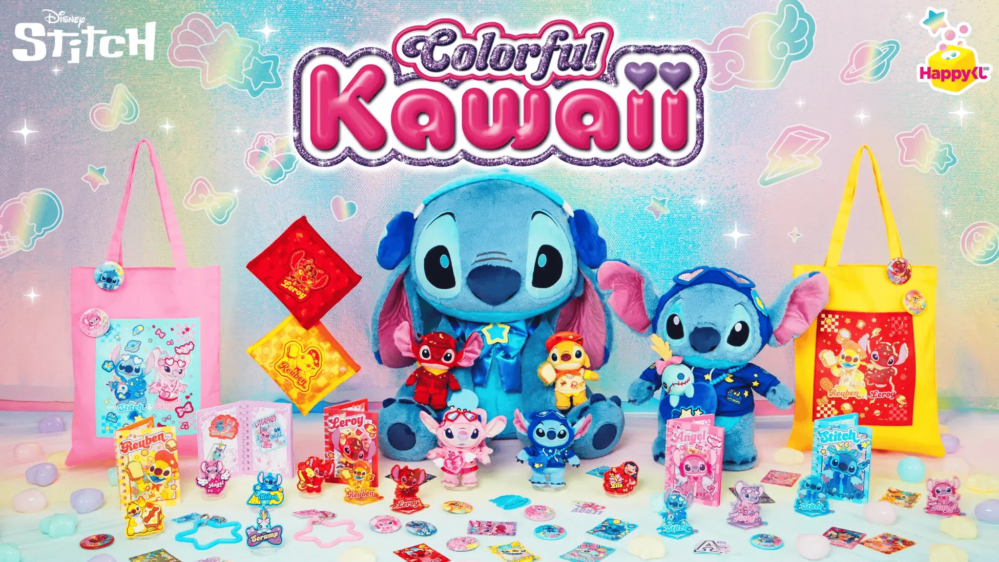 Kuji - Stitch - Colorful Kawaii