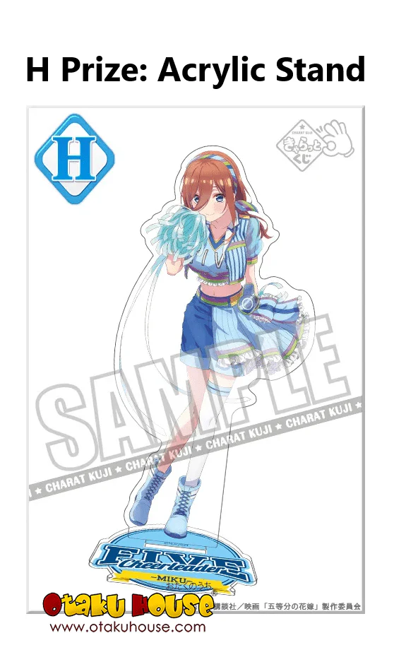 Kuji - The Quintessential Quintuplets - Five Cheerleaders <br>[FLAT SHIPPING] - Image 9