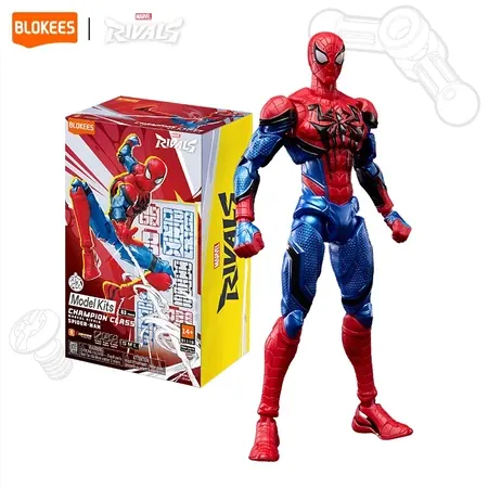 Marvel Rivals Spider-Man Blokees Model Kit - Champion Class 06 - Image 2