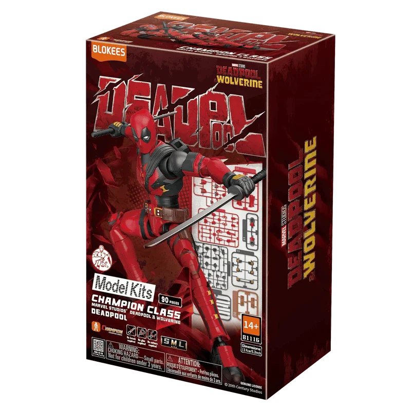 Marvel Studios Deadpool Champion Class Model Kit - Blokees