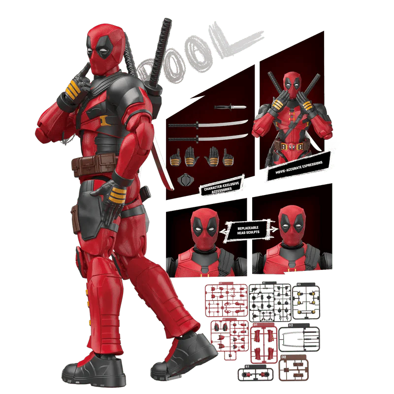 Marvel Studios Deadpool Champion Class Model Kit - Blokees - Image 2