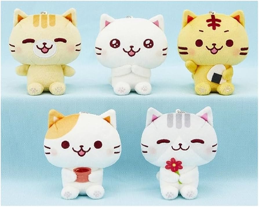 Meow Meow Team Plush Toy With Ball Chain Part 2 - Series 5 - Image 3