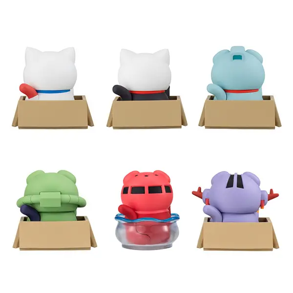 Mobile Suit Gundam Mega Cat Project Nyandam ☆LuckyCat (Box of 6 pcs) (847516)<br>[Pre-Order] - Image 2